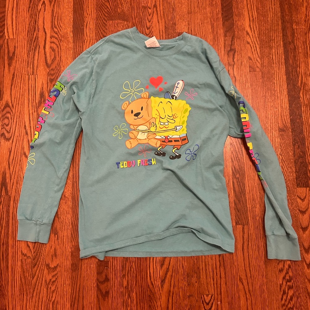 TEDDY FRESH x SPONGEBOB Long Sleeve Tee